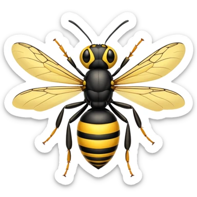 Wasp sticker