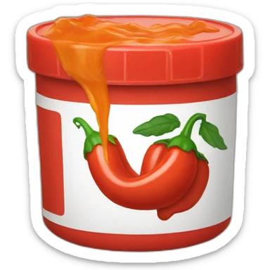 sriracha sticker