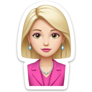 a stylish women’s vest, sleeveless, elegant and decorative design, in a bright pink color with small cute details, feminine and fancy look, no background sticker