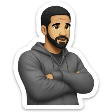 drake pleading sticker