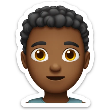 BOY WITH PIMPLES sticker