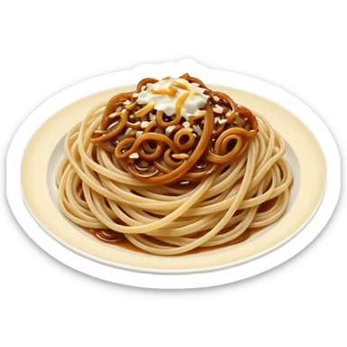 Caramelised Onion Spaguetti sticker