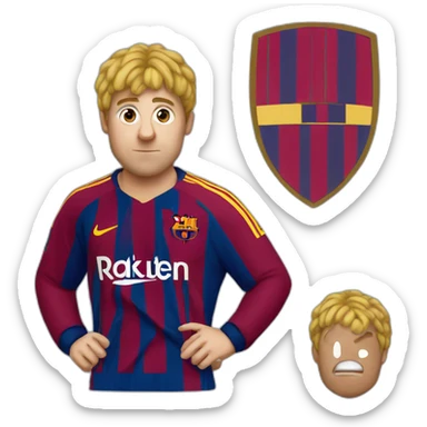 Fcb sticker