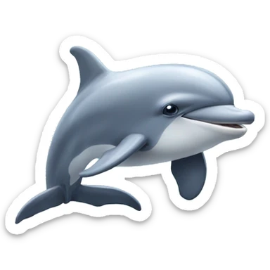 Dolphin sticker