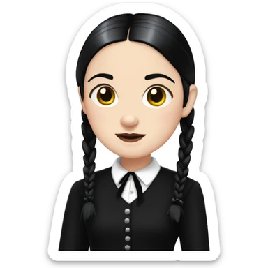 Wednesday Addams  sticker