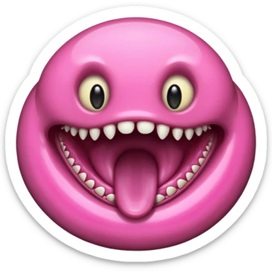 lamprey mouth  sticker