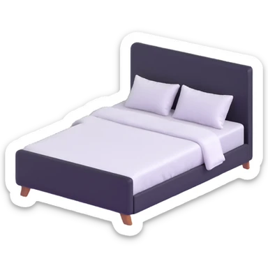 comfortable bed sticker