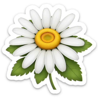 Cute simple Daisy sticker