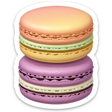 Macaroon sticker