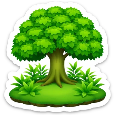 nature based solution sticker