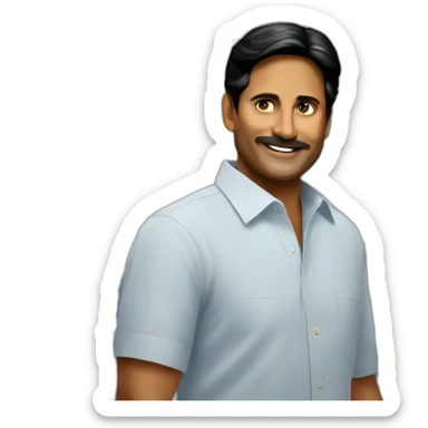 jagan in politics sticker