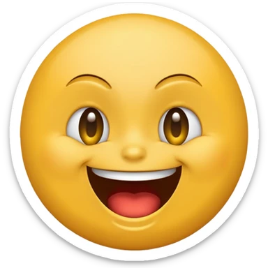 Mad emoji but it’s kind of smirking a little because it’s laughing, but it’s still annoyed sticker