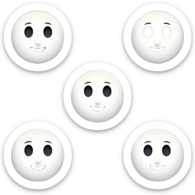 phases of the moon: new moon sticker