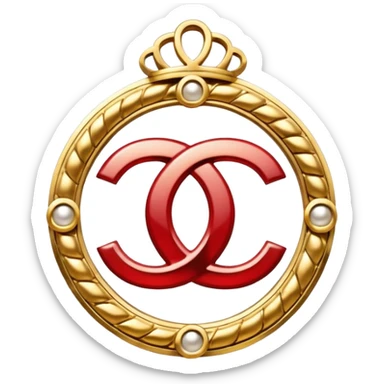 Chanel sign sticker