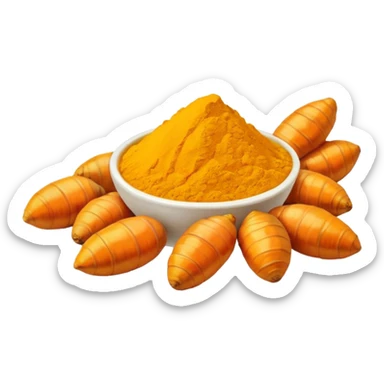 turmeric sticker