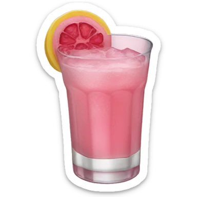 Bebida rosada  sticker