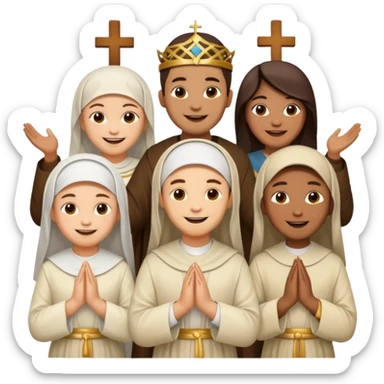 Emojis católicos sticker