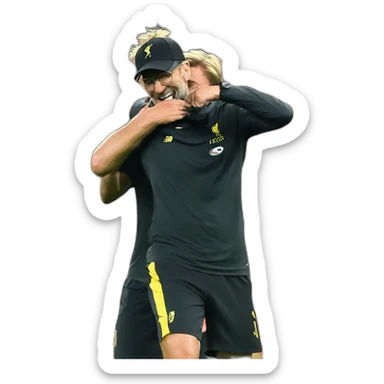 jurgen Klopp is doing "Italian chef's kiss" sticker