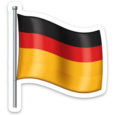 alemania bandera sticker