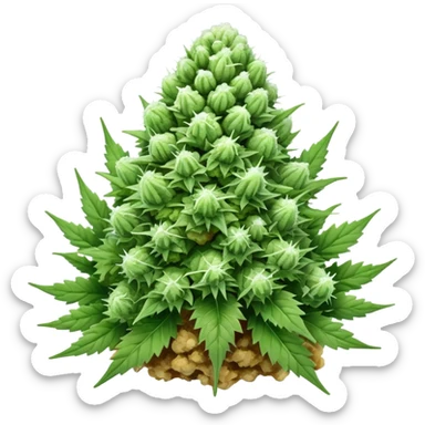 KushCannabis nug  sticker