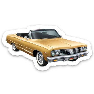 Impala Lowrider sticker