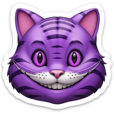 Chat de cheshire sticker