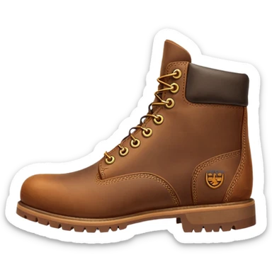Сделай ботинки Timberland sticker