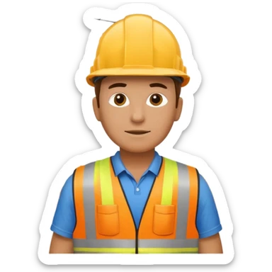 present construction sticker