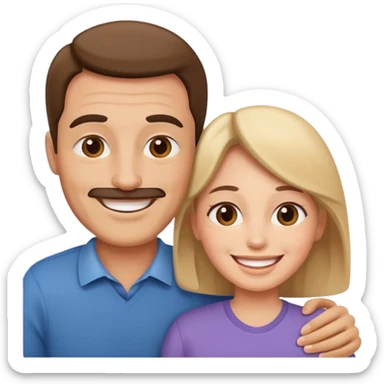 father mother sticker