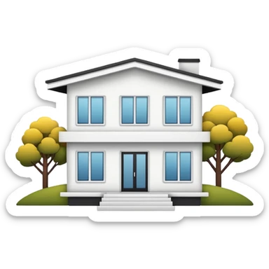 casa moderna sticker