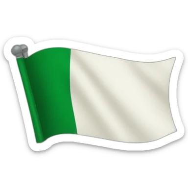 Saudi flag sticker