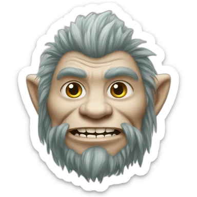 icelandic troll sticker