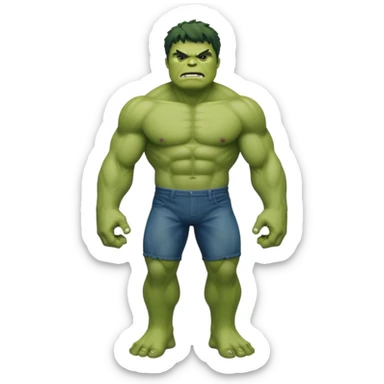 Hulk full body sticker