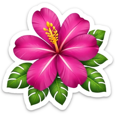 Hawai flover sticker