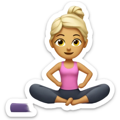 PILATES sticker