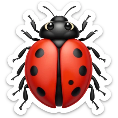 ladybug sticker
