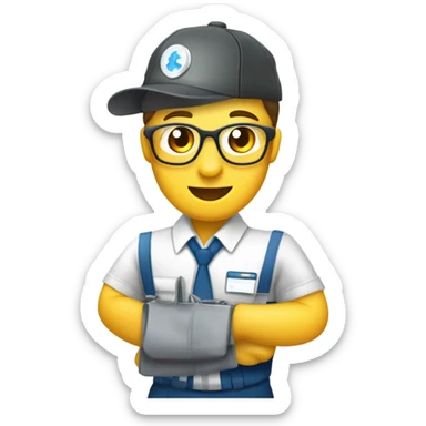 técnico de aires acondicionados  sticker