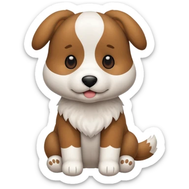 dog plushie  sticker