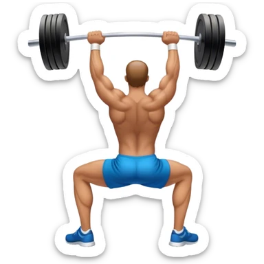 upper-back exercise sticker