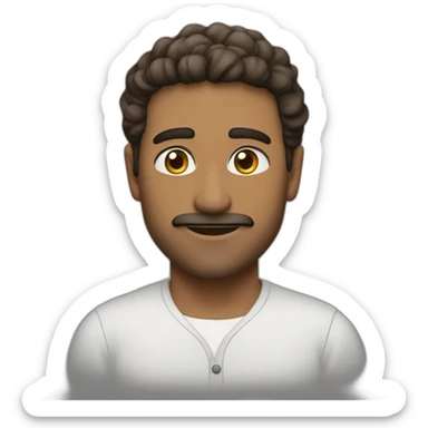 مسی در حال خندیدن sticker