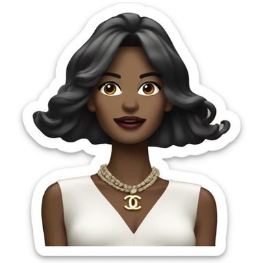 Chanel supermodel sticker