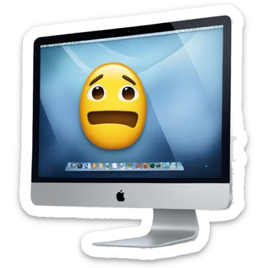 Latest imac sticker