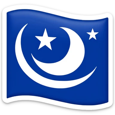 Flag of Kashmir sticker