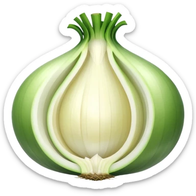 ciopolle affettate a rondelle sticker