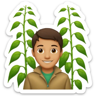 Jack and Bean Stalks sticker
