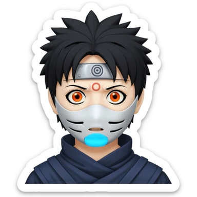 Obito with mask sticker