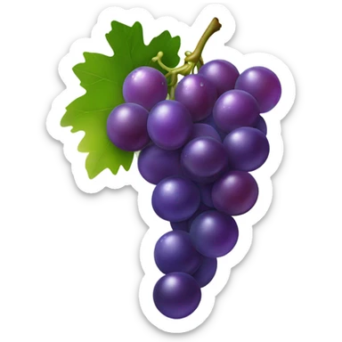 wow grape sticker