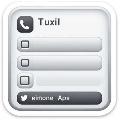 UI input fields and text areas sticker