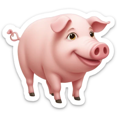 pig sticker