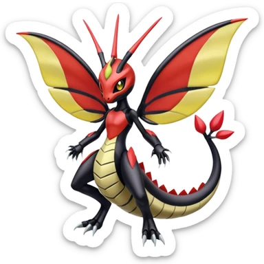 Meloetta-Giratina-Scizor-Pokémon-Fakémon-creature sticker